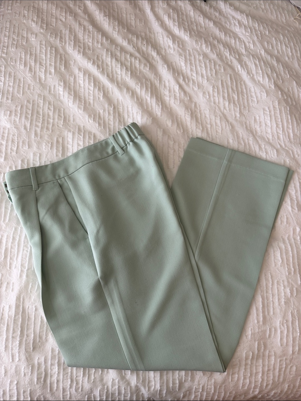 Old Navy Mint Green Straight-Leg Dress Pants
